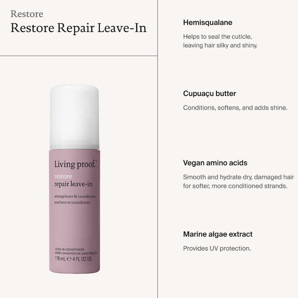 Living Proof Perfect Restore Repair Leave In Conditioner - Picture 4 of 12